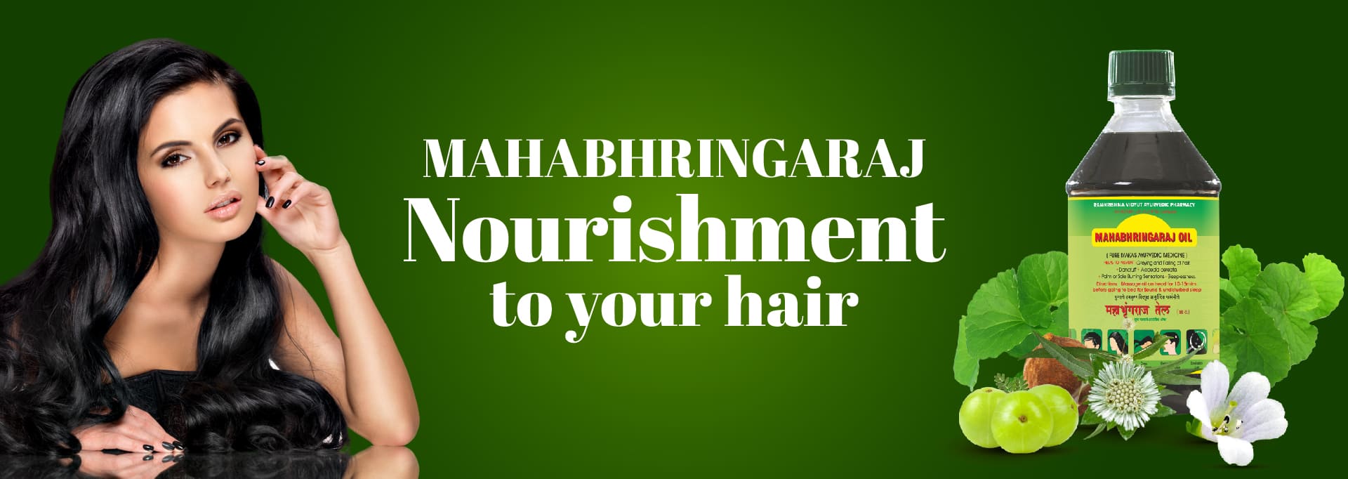 Buy Best Hair Oil Online For Men & Women | Mahabhringaraj Oil